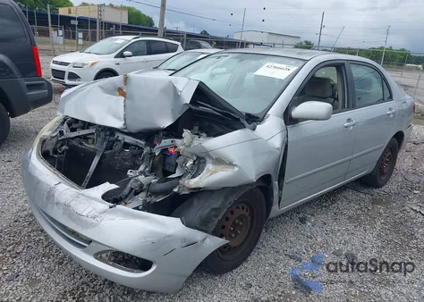 2007 Toyota Corolla Le из США, поврежденный, VIN 2T1BR32E17C786254